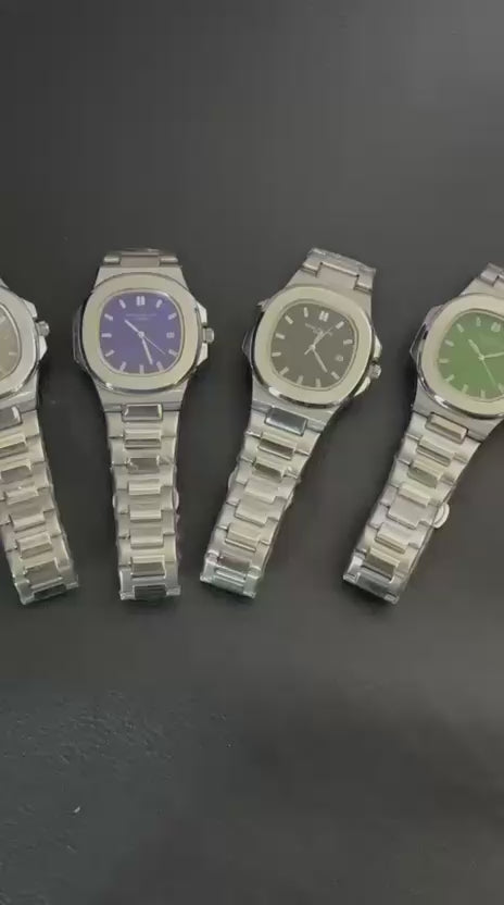 Patek Philippe Classic Steel Wristwatch – Timeless Luxury