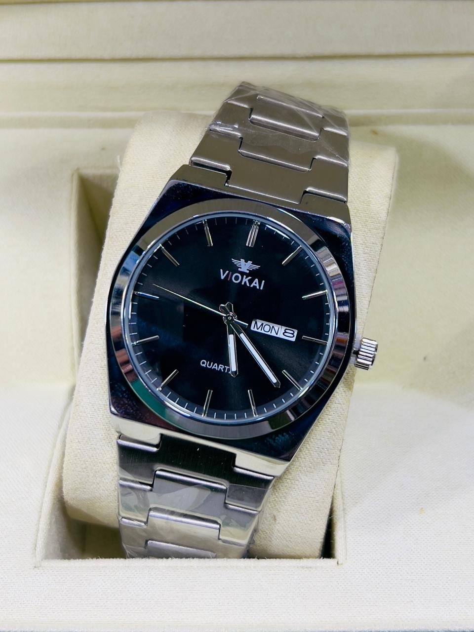 Vokai Premium Watch – Luxury Men's Wristwatch with Stainless Steel Case
