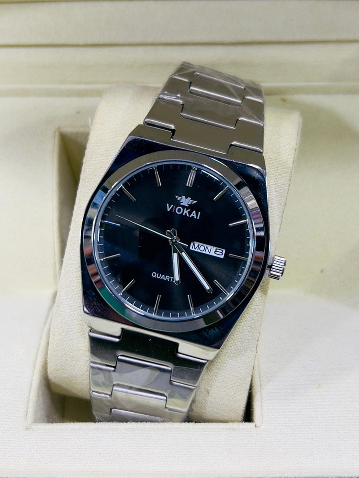 Vokai Premium Watch – Luxury Men's Wristwatch with Stainless Steel Case