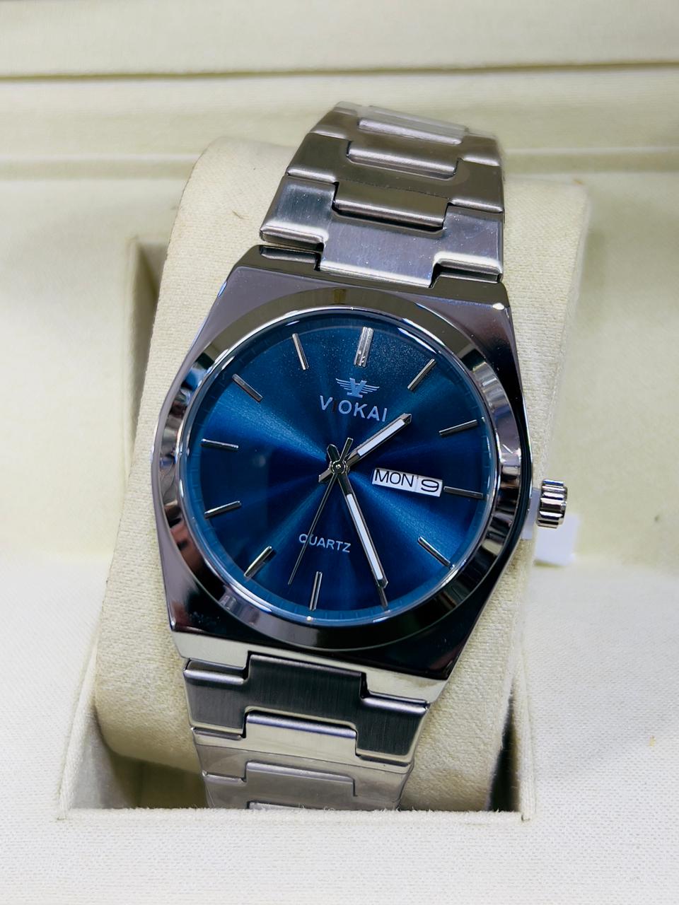 Vokai Premium Watch – Luxury Men's Wristwatch with Stainless Steel Case