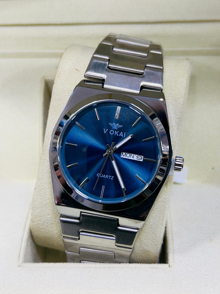 Vokai Premium Watch – Luxury Men's Wristwatch with Stainless Steel Case