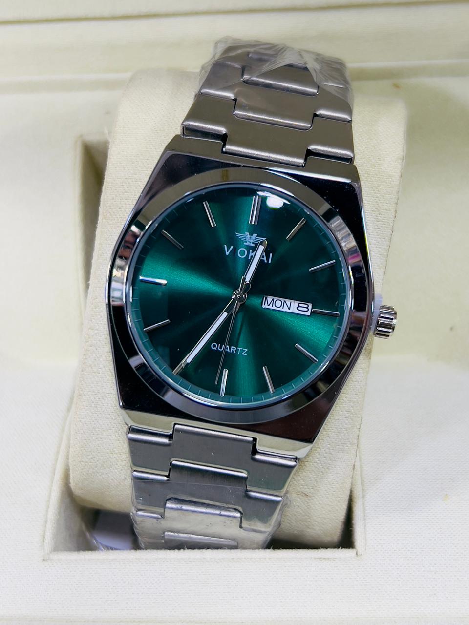 Vokai Premium Watch – Luxury Men's Wristwatch with Stainless Steel Case